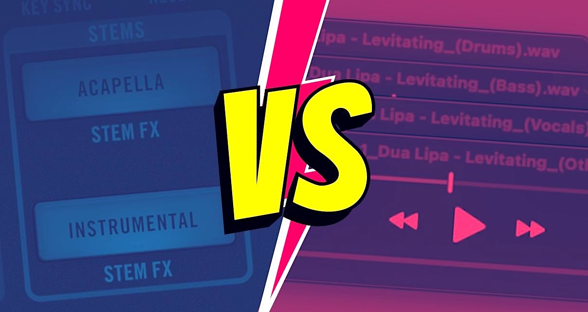 Acapella & Stems: Prepare First, Or Use Real-Time Features?