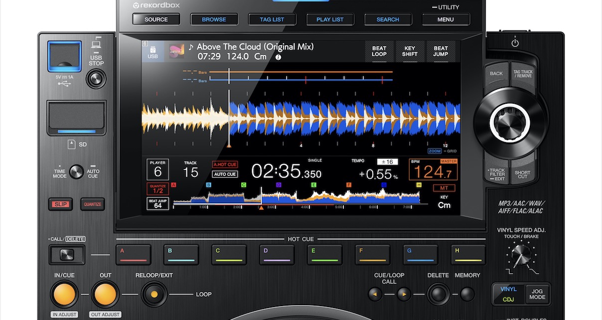 CDJ-3000 screen