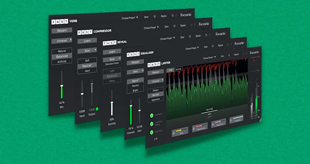Focusrite Offers 85% Off Its AI-Driven Producer Plugins