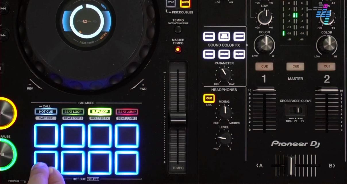 Pioneer DJ XDJ-RX3 Release FX pad mode