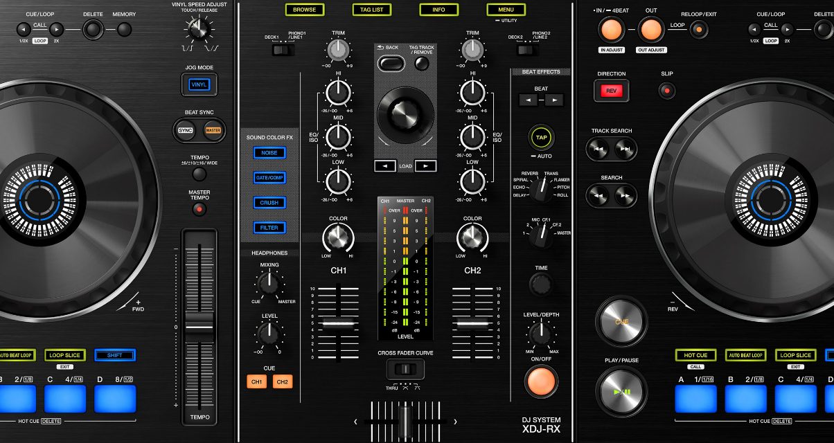 XDJ-RX Mixer