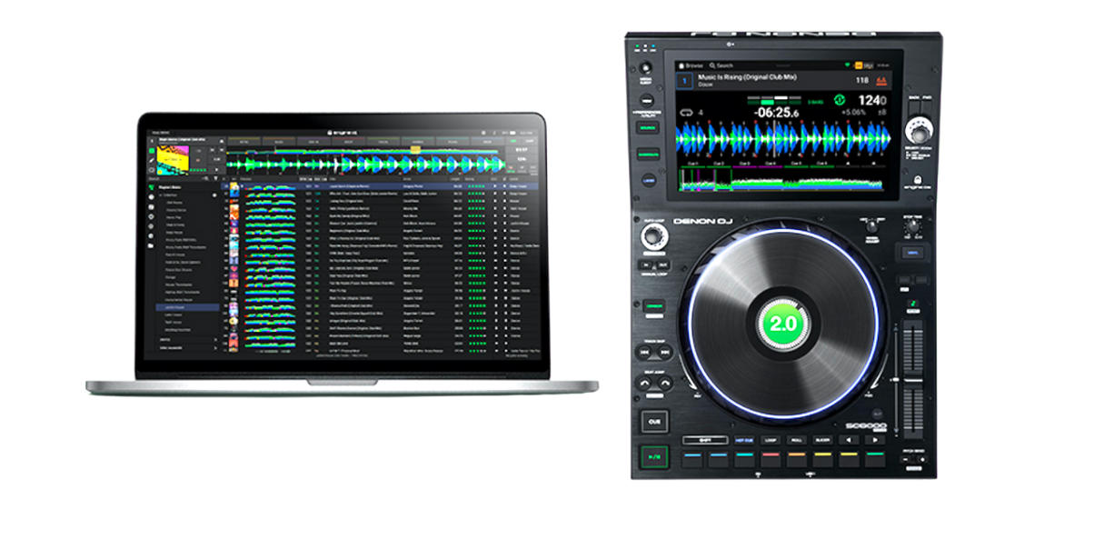 Engine DJ 2.0 desktop and OS